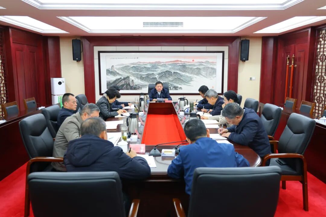 市人大常委会党组理论学习中心组专题学习会暨市人大常委会党组民主生活会会前集中学习研讨会召开 赵多仙主持